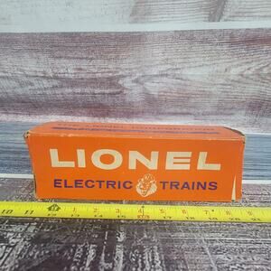 Vintage Lionel O gauge explosive train car plastic red with white writing
